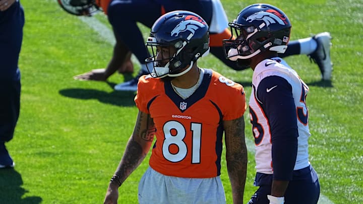 Broncos' WR Tim Patrick No Longer Feels Like an Undrafted Player