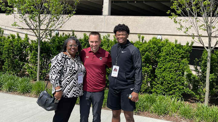 '22 Timothy "Deuce" Spurlock II Visits Boston College