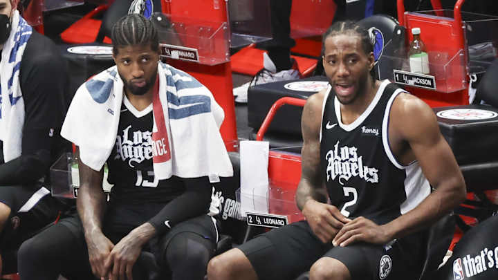 NBA Playoffs: Kawhi Leonard Pre-Game Outfit Before Clippers Mavericks Game 7 NBA Playoffs: Kawhi Leonard Pre-Game Outfit Before Clippers Mavericks Game 7