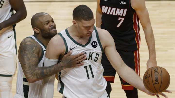 NBA Playoffs Report: P.J. Tucker Will Start For The Bucks and Guard Nets' Kevin Durant NBA Playoffs Report: P.J. Tucker Will Start For The Bucks and Guard Nets' Kevin Durant