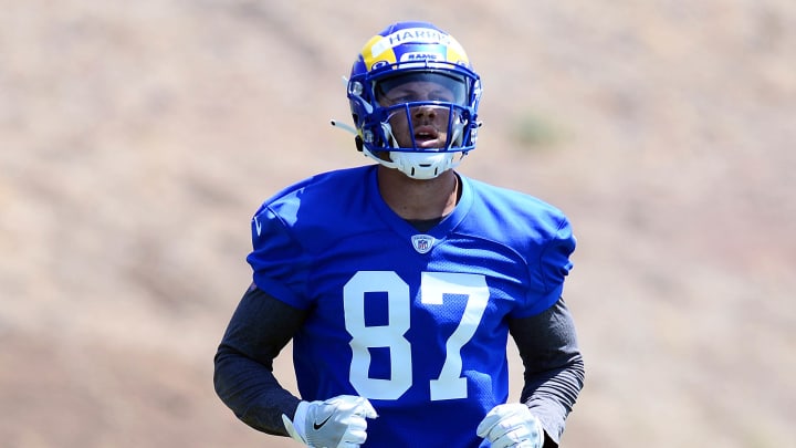 Tight end Jacob Harris, receiver Van Jefferson shine at Rams OTAs