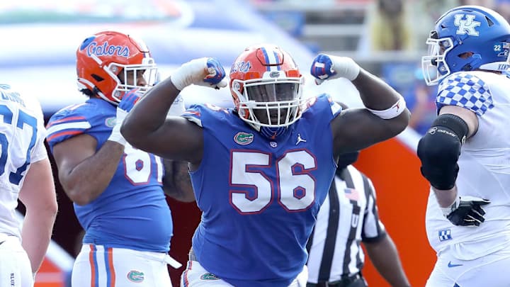 Packers See a 'Monster' in Former Gators DL T.J. Slaton Packers See a 'Monster' in Former Gators DL T.J. Slaton