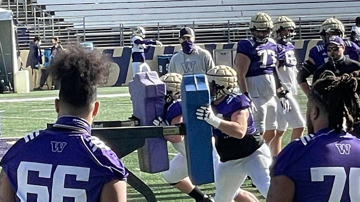 Huskies' Future Strong Suit Will Be Their Offensive Line