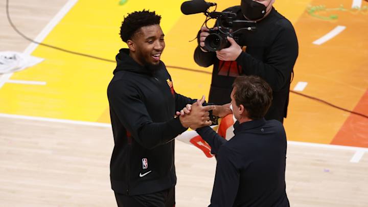 NBA Playoffs: Donovan Mitchell Is Going Off In Clippers Jazz Game NBA Playoffs: Donovan Mitchell Is Going Off In Clippers Jazz Game