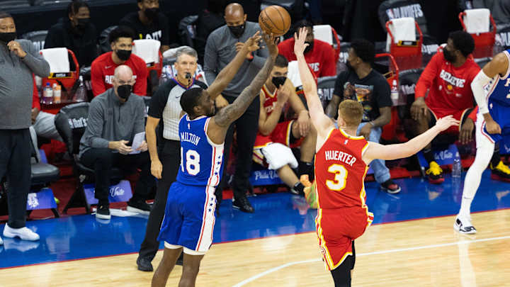 NBA Playoffs: 76ers' Shake Milton With a Buzzer Beater Against Hawks