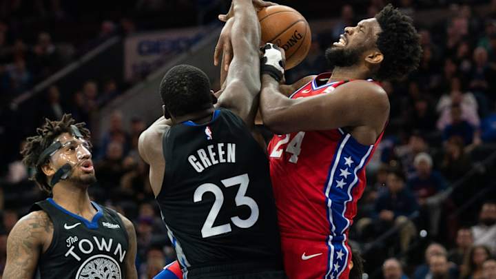 Draymond Green Enjoyed Joel Embiid's 40-Point Outing vs. Hawks