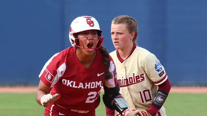 Oklahoma's Tiare Jennings Named D1 Softball Rookie of the Year