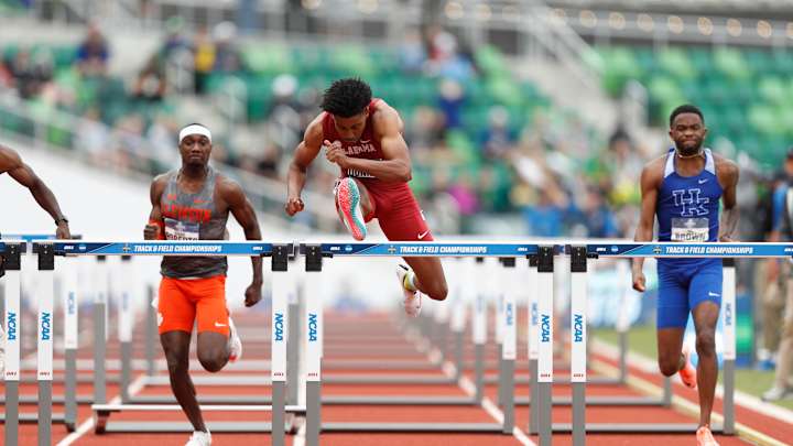 Alabama's Robert Dunning Wins 110-Meter Hurdles NCAA Individual Title Alabama's Robert Dunning Wins 110-Meter Hurdles NCAA Individual Title
