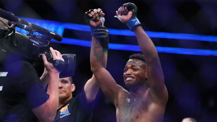 Terrance McKinney Injures Knee Celebrating His Historic Seven Second KO in UFC Debut