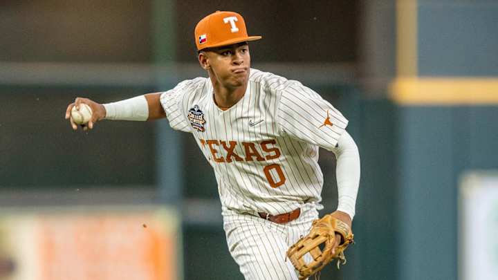 Texas' Faltine Finds Clutch Swing As Texas Returns To College World Series
