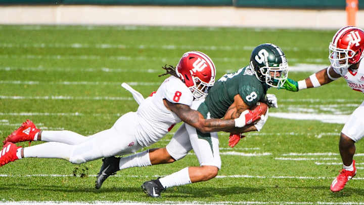 Michigan State Football Offers '23 4-star WR Jahlil McClain