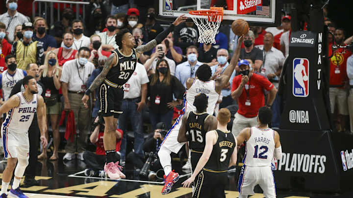 Sixers' Joel Embiid Discusses Failure to Finish With His Final Shot in Game 4