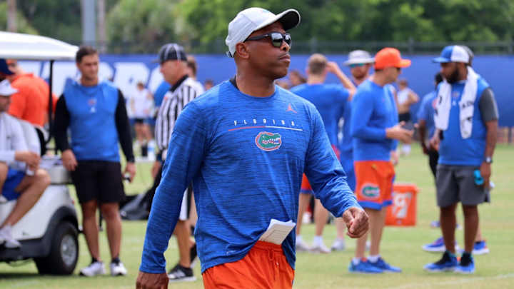 Gators Learning To Juggle Two Staffs in Preparation for Bout With UCF Gators Learning To Juggle Two Staffs in Preparation for Bout With UCF