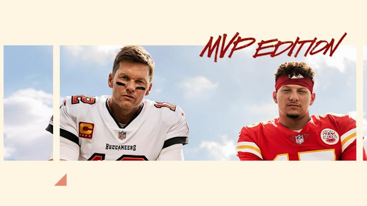 Tom Brady, Patrick Mahomes Named to Madden 22 Cover