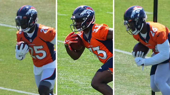 Vic Fangio Dishes on How Broncos' RB Battle is Shaping Up