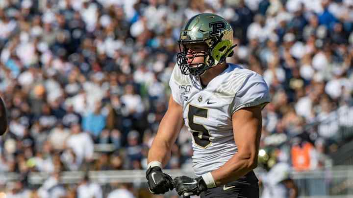 Purdue Defensive End George Karlaftis Makes Bruce Feldman's College Football 'Freaks' List