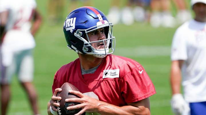 New York Giants QB Daniel Jones Reveals Why It's Important for Him to Be Out There