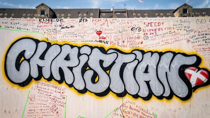 Eriksen's Surprise Visit Gives Denmark 'Good Energy'