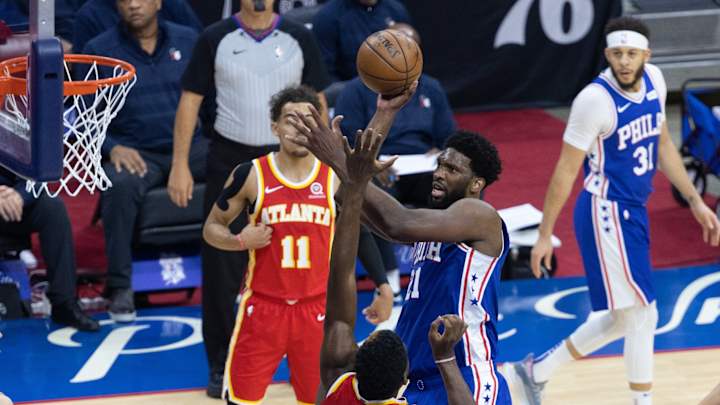 Sixers' Joel Embiid Questionable for Game 7 vs. Hawks