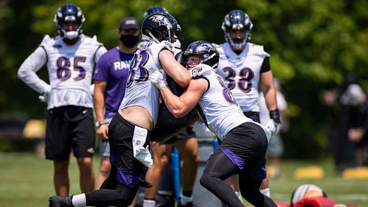 Undrafted Rookie Tony Poljan Turned Some Heads at Ravens OTAs Undrafted Rookie Tony Poljan Turned Some Heads at Ravens OTAs