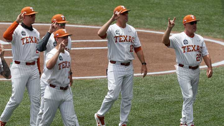 Texas Keeps College World Series Hopes Alive With 8-4 Win Over Tennessee Texas Keeps College World Series Hopes Alive With 8-4 Win Over Tennessee