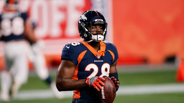 Report: Broncos Cut Royce Freeman After Claiming Ex-Ravens RB Nate McCrary