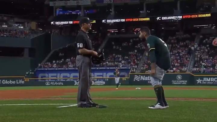 Sergio Romo Yanked His Pants Down Emphatically During a Sticky Stuff Inspection