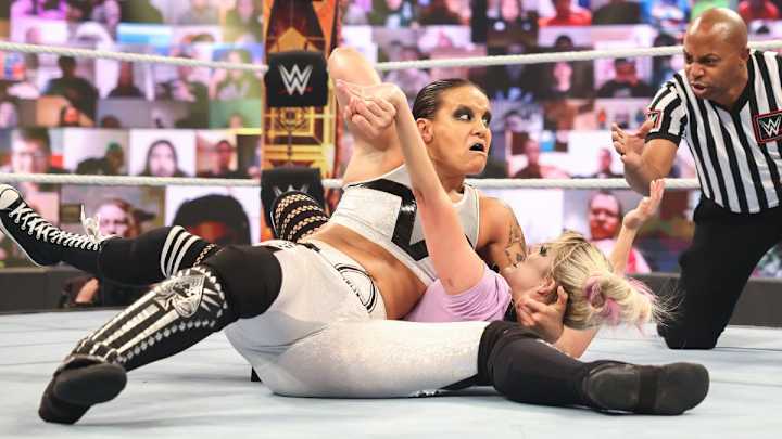 Former Fighter Shayna Baszler Balances Pro Wrestling’s More Theatrical Elements