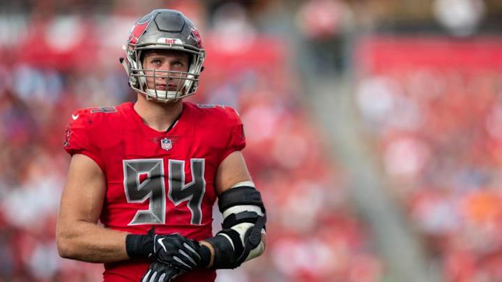 NFL Support Pours In After Former Buccaneers' DE Carl Nassib Comes Out
