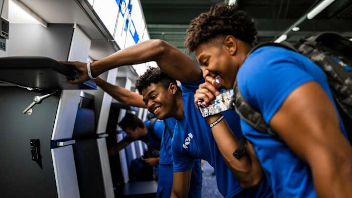 Watch: BYU Football Players React to the New Locker Room