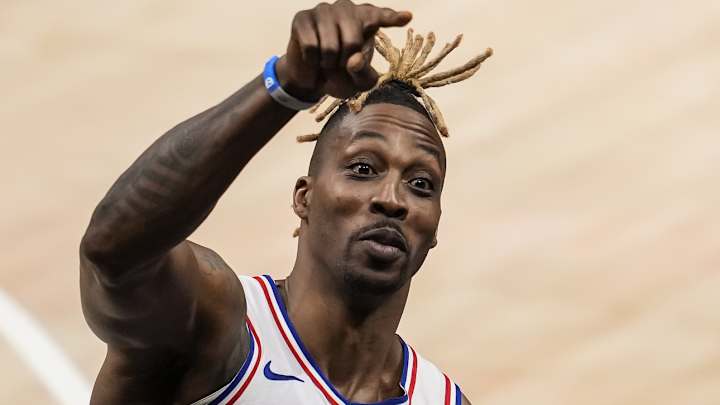 NBA Playoffs Bucks-Hawks: Look At 76ers' Dwight Howard Sitting Courtside At Game 3 NBA Playoffs Bucks-Hawks: Look At 76ers' Dwight Howard Sitting Courtside At Game 3