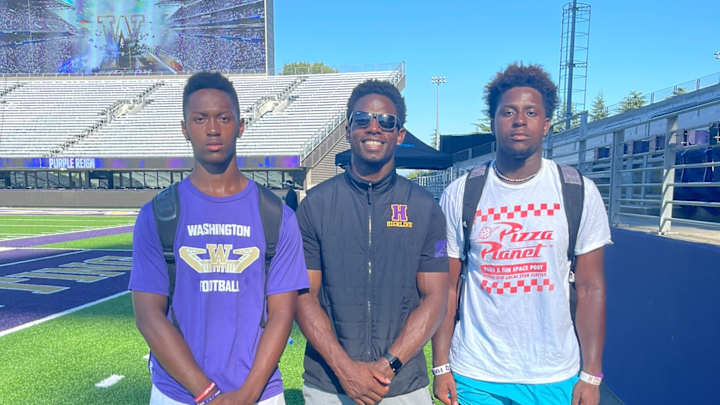 UW Rising Stars Camp Participants Brave Heat, Slippery Turf to Show Skills