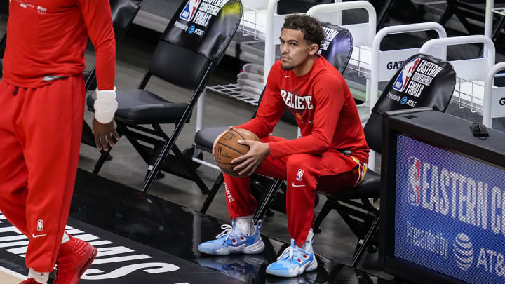 Trae Young Questionable for Game 4 With Bone Bruise in Right Foot Trae Young Questionable for Game 4 With Bone Bruise in Right Foot