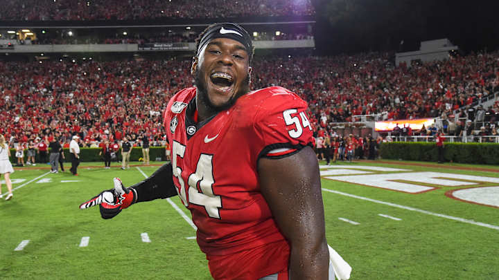 Pro Football Focus All-American List Features Five Georgia Bulldogs