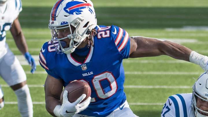 Most Valuable Bills: RB Zack Moss comes in at No. 28