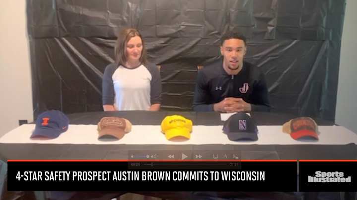 BREAKING: 2022 Four-Star Safety Austin Brown Commits to Wisconsin