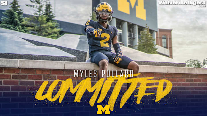 Michigan Lands Star Cornerback Myles Pollard Michigan Lands Star Cornerback Myles Pollard