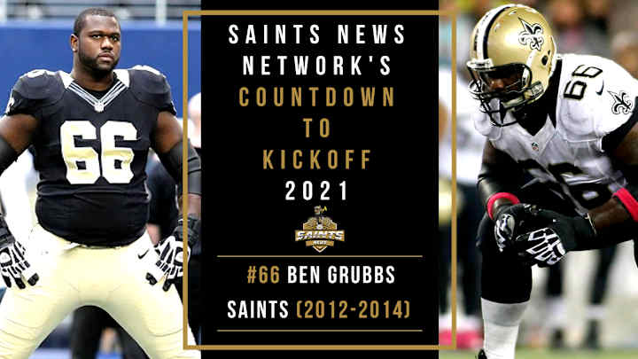 Saints Countdown to Kickoff 2021: #66 Ben Grubbs