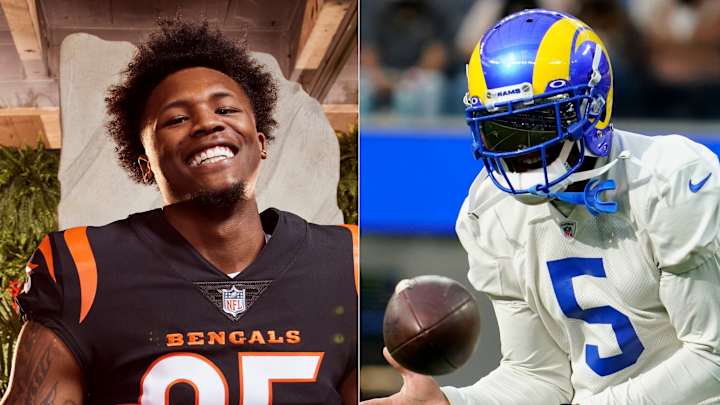 Tee Higgins Works Out With Rams Star Cornerback Jalen Ramsey
