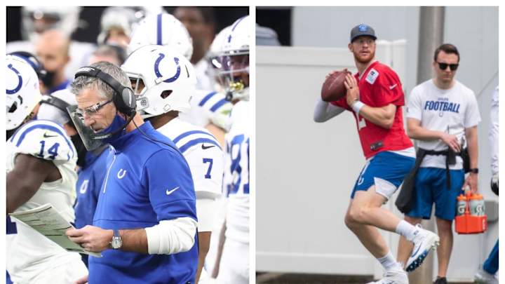 Carson Wentz, Frank Reich Listed among NFL QB-HC Duos Under Most Pressure