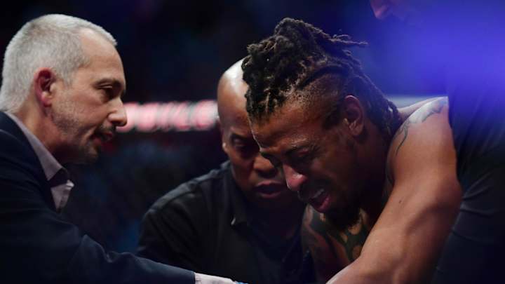 Watch: Former NFL Star Greg Hardy Gets Knocked Out at UFC 264