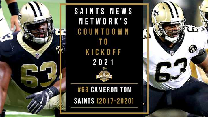 Saints Countdown to NFL Kickoff 2020: #63 Cameron Tom