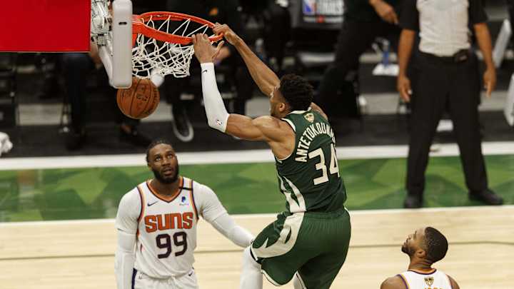 NBA Finals Suns-Bucks: Giannis Antetokounmpo Just Joined An NBA Finals History List With Only LeBron James And SHAQ
