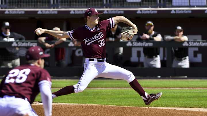 Texas A&M Pitcher Bryce Miller Selected By Mariners In Fourth Round Of MLB Draft