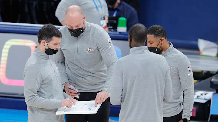 Watch: Thunder Center Mike Muscala on Mark Daigneault's First Season as Head Coach