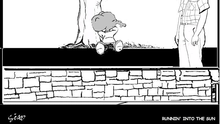 Crimson Tikes: Running Into the Sun