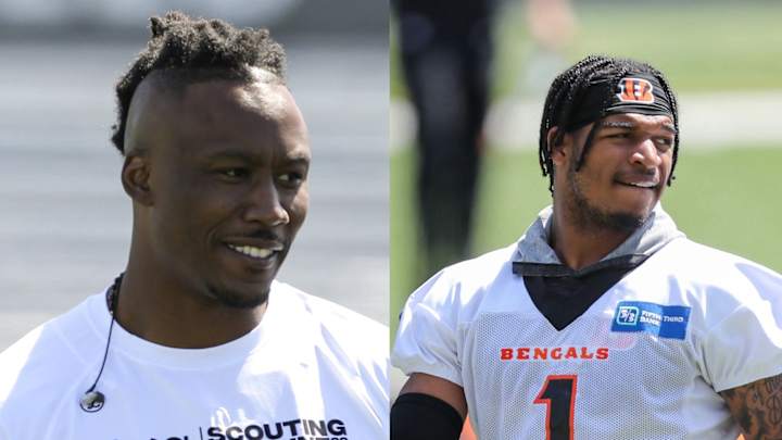 Ja'Marr Chase Works With Former All-Pro Wide Receiver Brandon Marshall