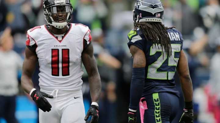 911 Call Says Potential Falcons' Free Agent Sherman Was Intoxicated, Talking Suicide 911 Call Says Potential Falcons' Free Agent Sherman Was Intoxicated, Talking Suicide