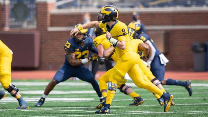 Michigan's JJ McCarthy Dishes On WR Group, Overall Offensive Talent Michigan's JJ McCarthy Dishes On WR Group, Overall Offensive Talent