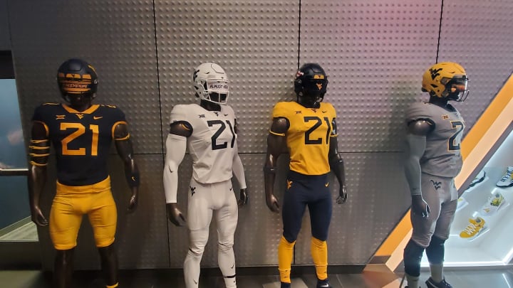 WVU Releases Uniform Combo vs Baylor Game